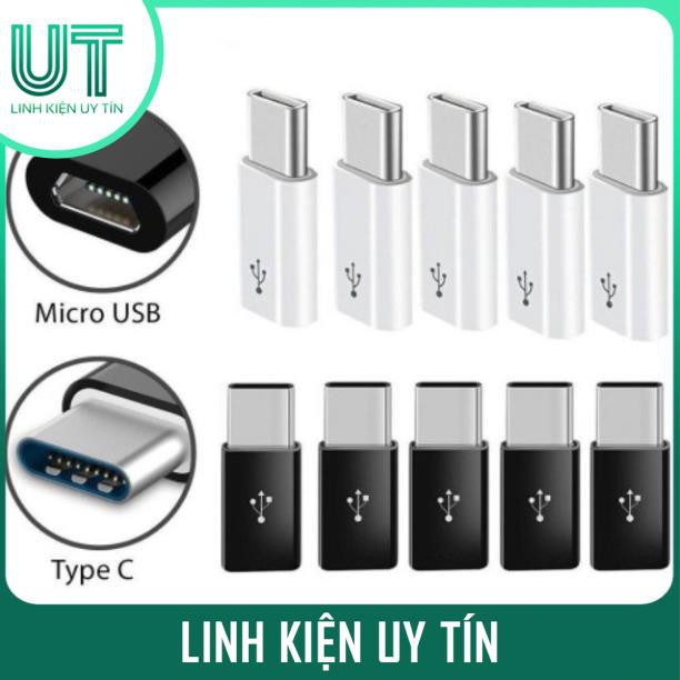 Cổng Chuyển Đổi MicroUSB Sang Type C, typeC,type-C