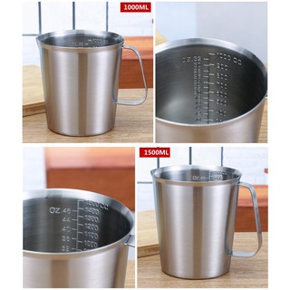 Ca Đong Inox 304 Cao Cấp - Pha Chế Trà Sữa