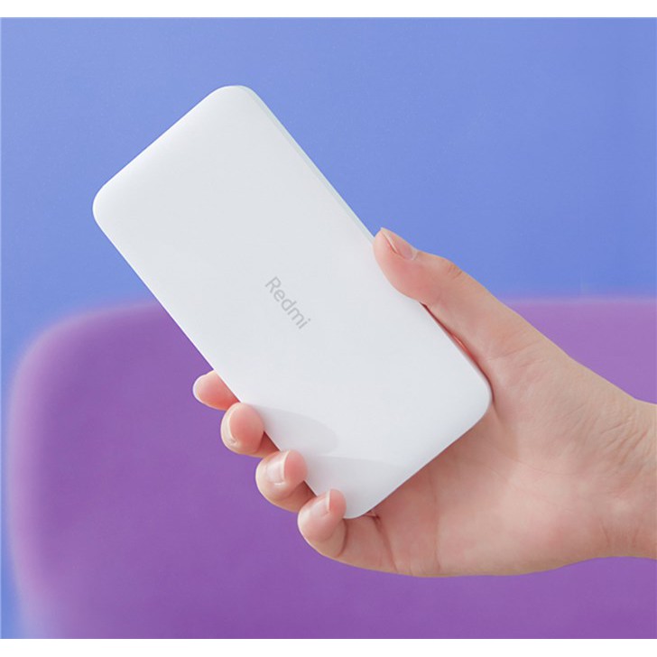 Pin Sạc Dự Phòng Xiaomi Redmi 20000mAh 2019 (Trắng) | Hàng Chính Hãng DGW | PB200LZM USB-C/TYPE C | Mới 100%