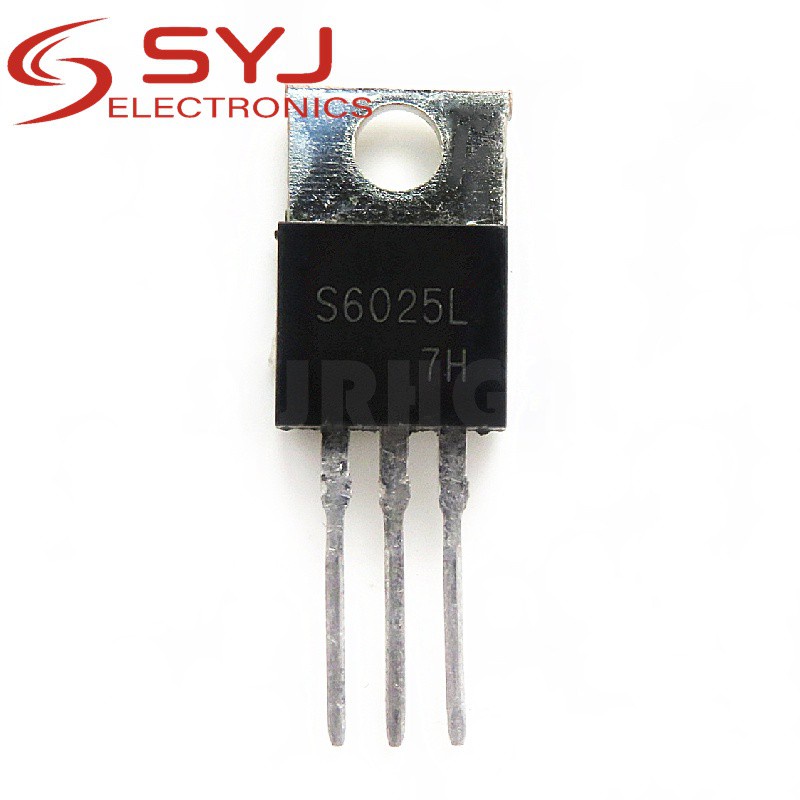 TO-220 S6025 5 cái / lốc S6025L 25A 600V pxa