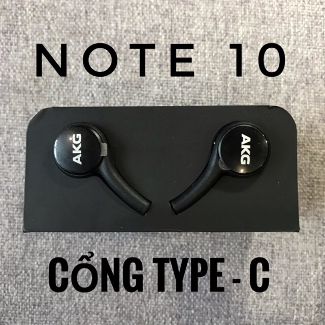 [HÀNG CHÍNH HÃNG + BH 6 THÁNG] Tai Nghe AKG Samsung Galaxy Note 10 Chính Hãng Cổng Type-C - Hàng Zin Bóc Máy