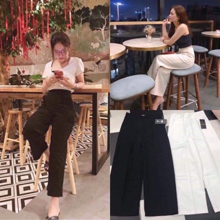 QUẦN TÂY NỮ P61G LOE SUÔNG DÂY KÉO HÔNG CÔNG SỞ DỄ MẶC - LanLann