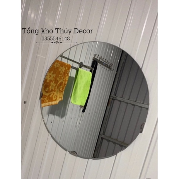 Gương treo tường TẶNG KÈM CÚC TREO gương nhà tắm không viền HÀNG ĐẸP
