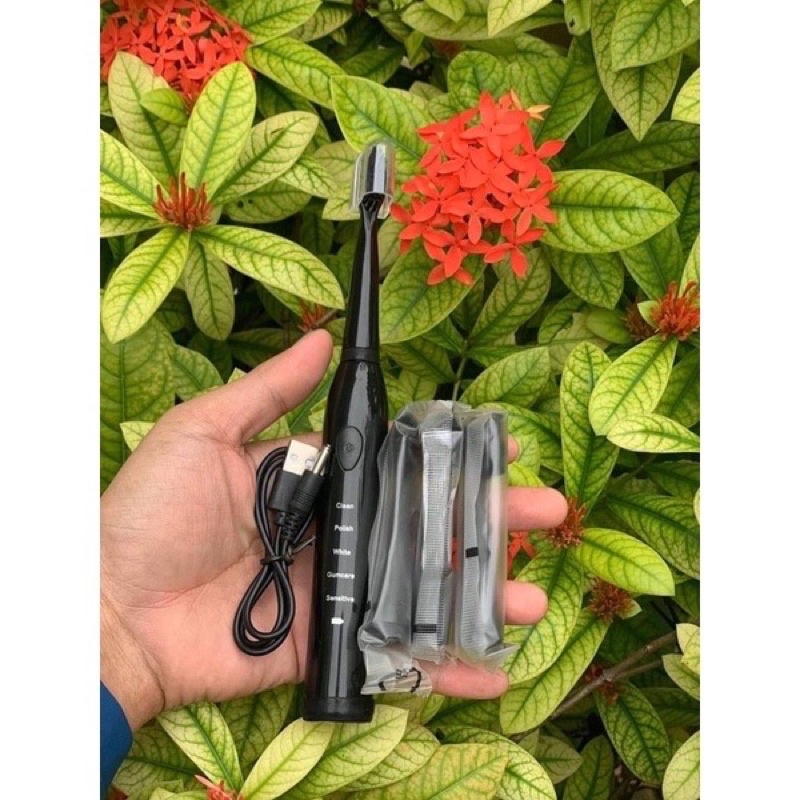 Bàn chải đánh răng điện 5 chế độ giá rẻ bao dùng