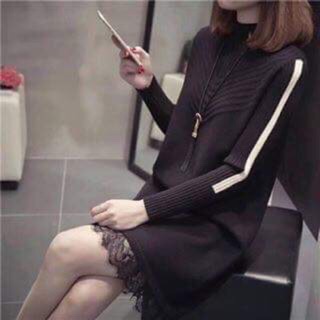 Combo váy - tất - giày