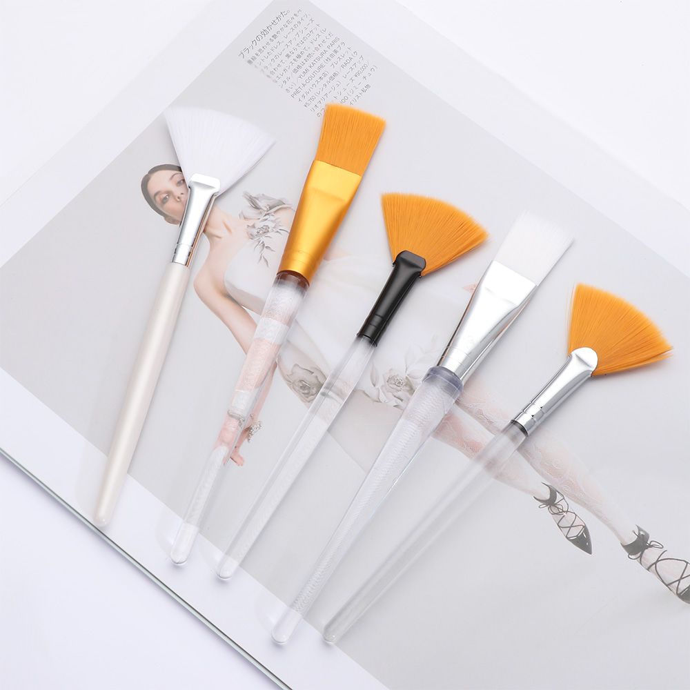 [Hàng mới về] Cọ trang điểm sợi mềm mại bảo vệ da mặt khi ngủ/ bôi mỹ phẩm/ kem dưỡng da/ mặt nạ đất sét tiện dụng