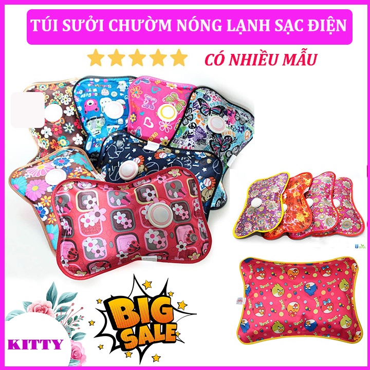 Máy sưởi mini cầm tay hình chân mèo và Túi Sưởi Ấm Sạc Điện quà tặng mùa đông siêu dễ thương ấm tay, chân, giảm đau bụng