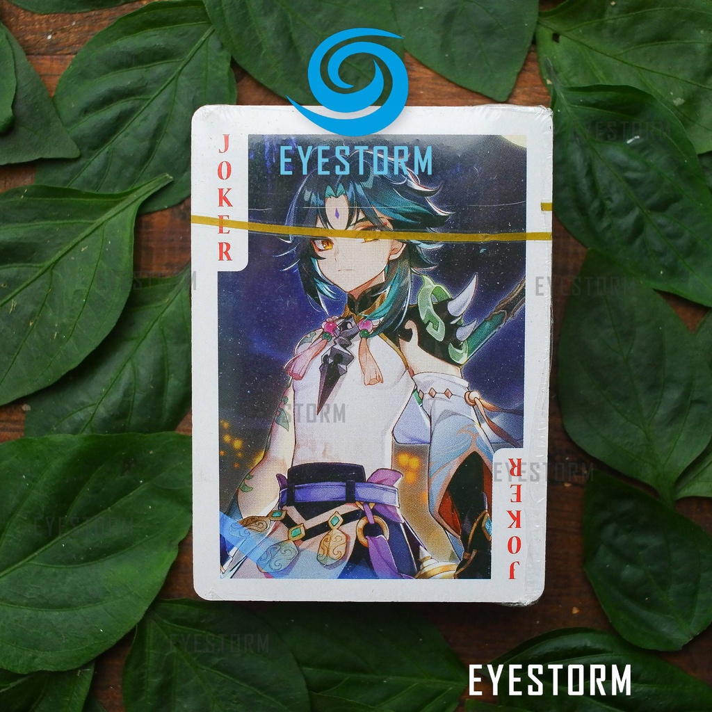 Bài tây anime Genshin Impact, tú lơ khơ, manga - Poker YW - 54 lá