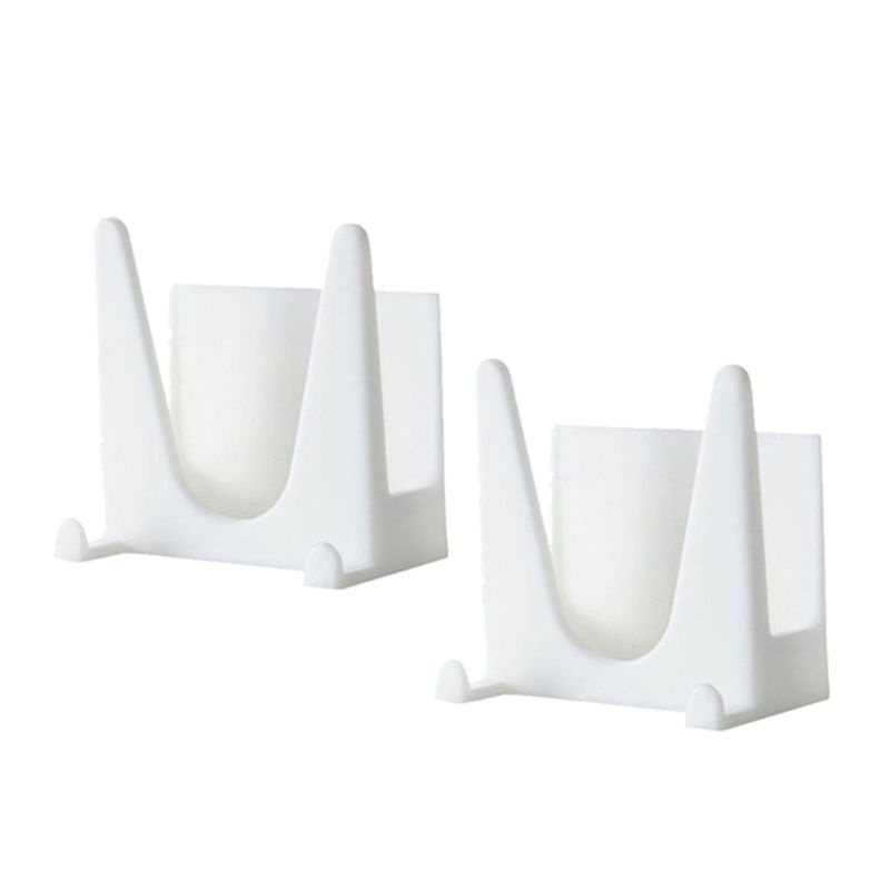 Bộ 2 Giá Đỡ Nắp Nồi Gắn Tường Tiện Dụng