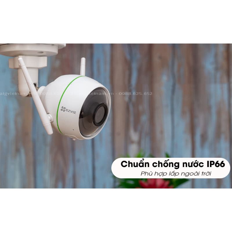 Camera Wifi Ezviz ngoài trời C3WN Full HD 1080P (2MP) - Hàng Chính Hãng - Bảo hành 2 năm | BigBuy360 - bigbuy360.vn