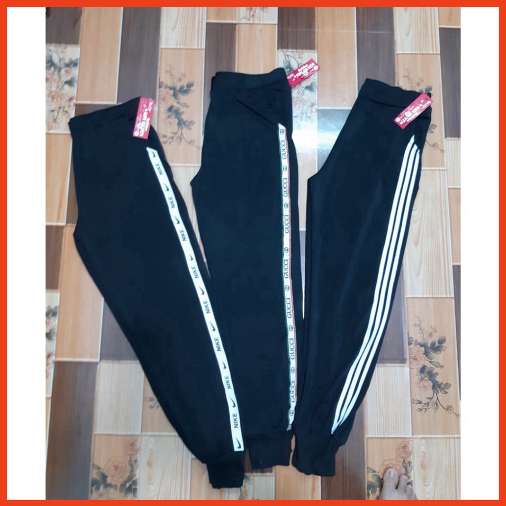 Quần Jogger Nam Nữ Chạy Viền 1 Sọc Thời Trang  loại 1