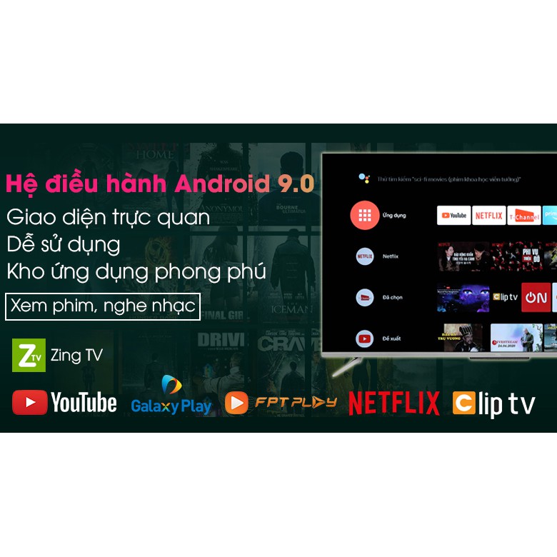Android Tivi TCL 55 inch 55P715 (Miễn phí giao tại HCM-ngoài tỉnh liên hệ shop)