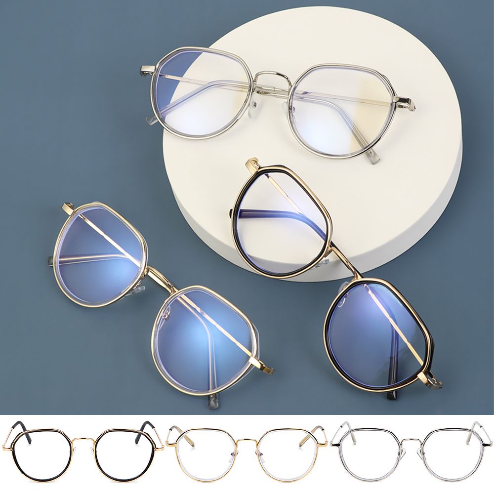 Mắt kính gọng tròn vintage thời trang
