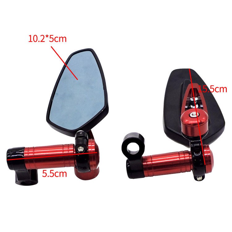 Kiếng chiếu hậu xe máy - kiếng CRG  6019 CNC