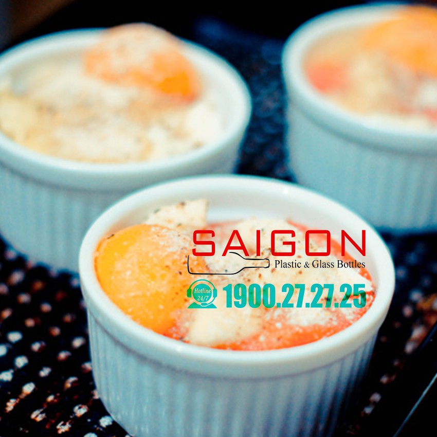 Khuôn Sứ Ramekin Làm Bánh Cao Cấp | Tùy Chọn Mẫu Mã