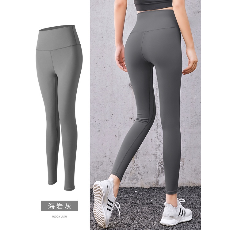 Quần tập gym yoga legging nữ dáng dài gen bụng cạp cao nâng mông vải co dãn giãn 4 chiều thoáng mát MT2 TK2T102