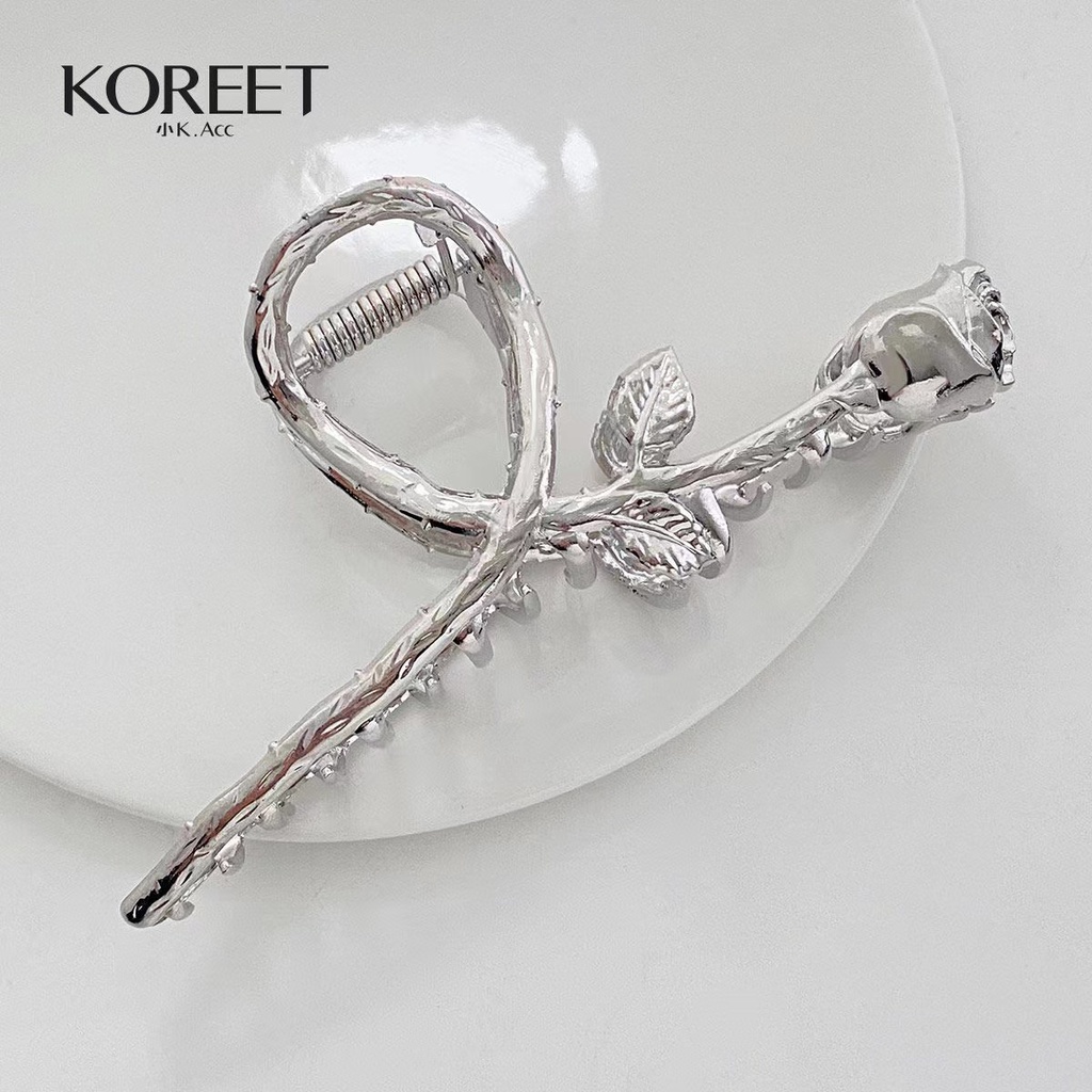 Kẹp tóc nữ IF YOU hình hoa hồng thời trang