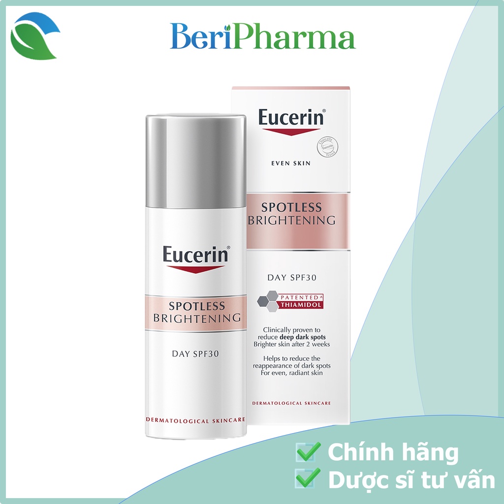 Eucerin Kem Dưỡng Trắng Da Ban Ngày Ultrawhite+ Spotless Spf30 50ml