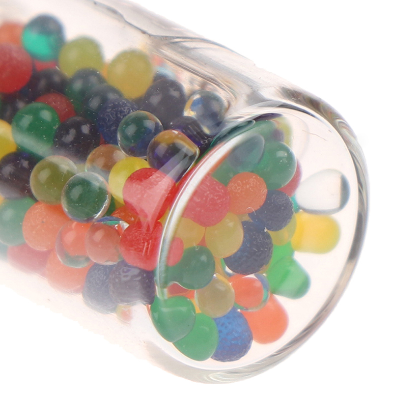 Bộ 10 Chai Đính Hạt Trang Trí Nhà Búp Bê