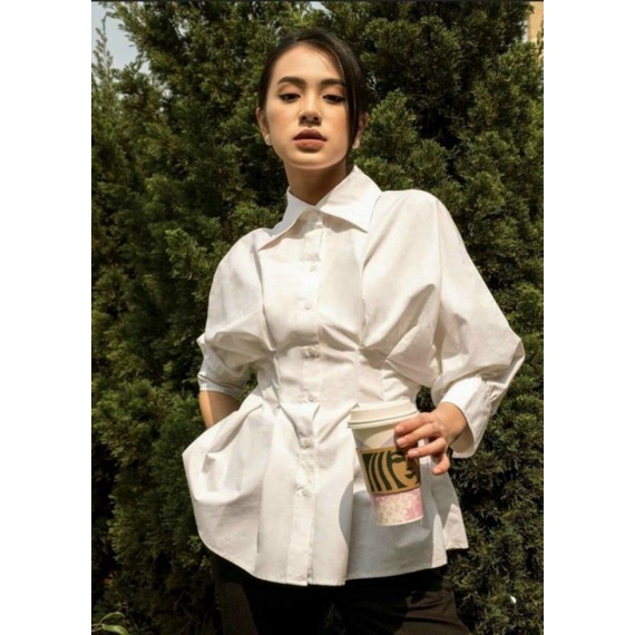 SƠ MI NỮ CHÍT EO XINH LUNG LINH SANG XỊN MỊN PCA
