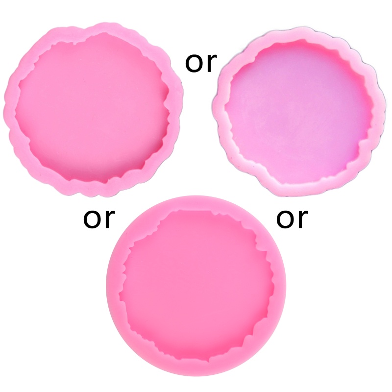 Khuôn Silicone Tạo Hình Làm Khay Nhựa Resin DIY
