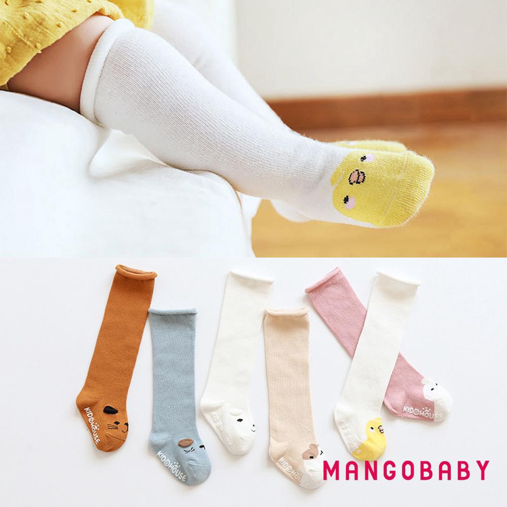 Tất Đầu Gối Chất Cotton Cho Bé Gái Từ 0-3 Tuổi