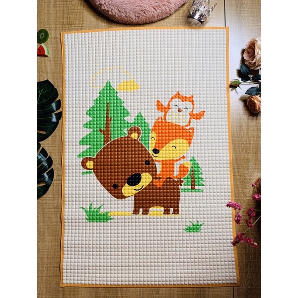 Chiếu cao su non cho bé