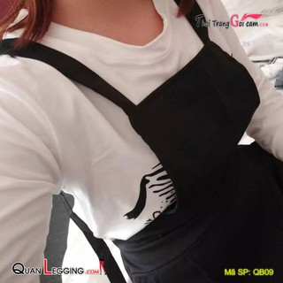 quần yếm vải dài - QB09