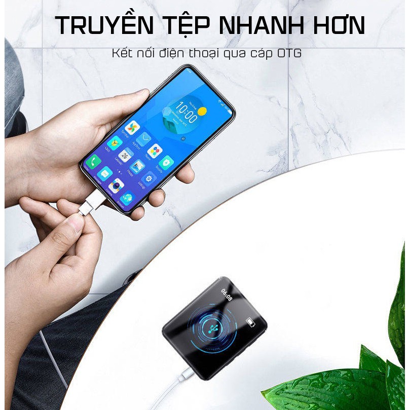 [Mã ELHACE giảm 4% đơn 300K] Máy Nghe Nhạc MP3 Bluetooth Ruizu M4 Bộ Nhớ Trong 16GB - Hàng Chính Hãng