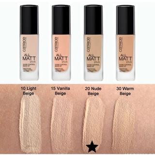 [Chính hãng] KEM NỀN CATRICE ALL MATT PLUS