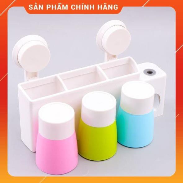 BỘ NHẢ KEM ĐÁNH RĂNG TỰ ĐỘNG - TẶNG KÈM 3 CỐC