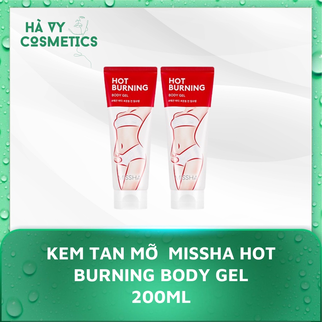 KEM TAN MỠ  MISSHA HOT BURNING BODY GEL