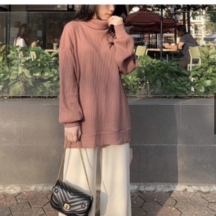 áo cổ lọ dáng dài G A P dư xịn đét