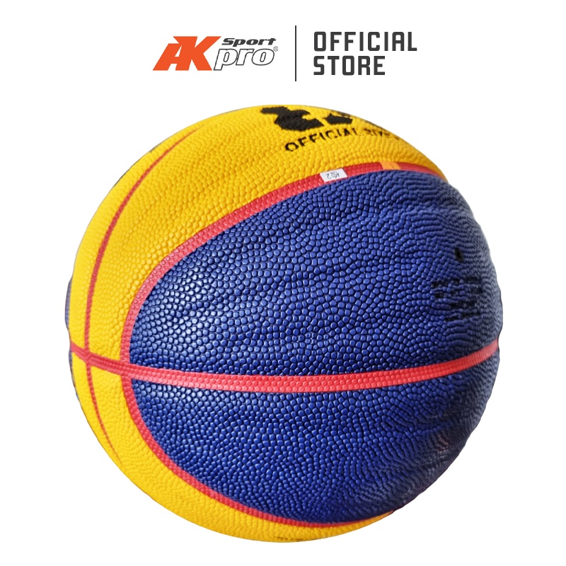 Bóng rổ AKpro 3x3 mẫu MỚI 2022 - Tặng kim bơm - Chính hãng