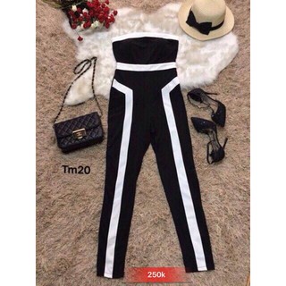 jumpsuit cúp ngực