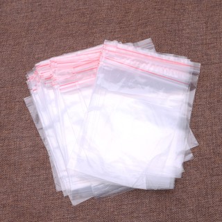 Set 100 Túi Zip Trong Suốt 9x13cm