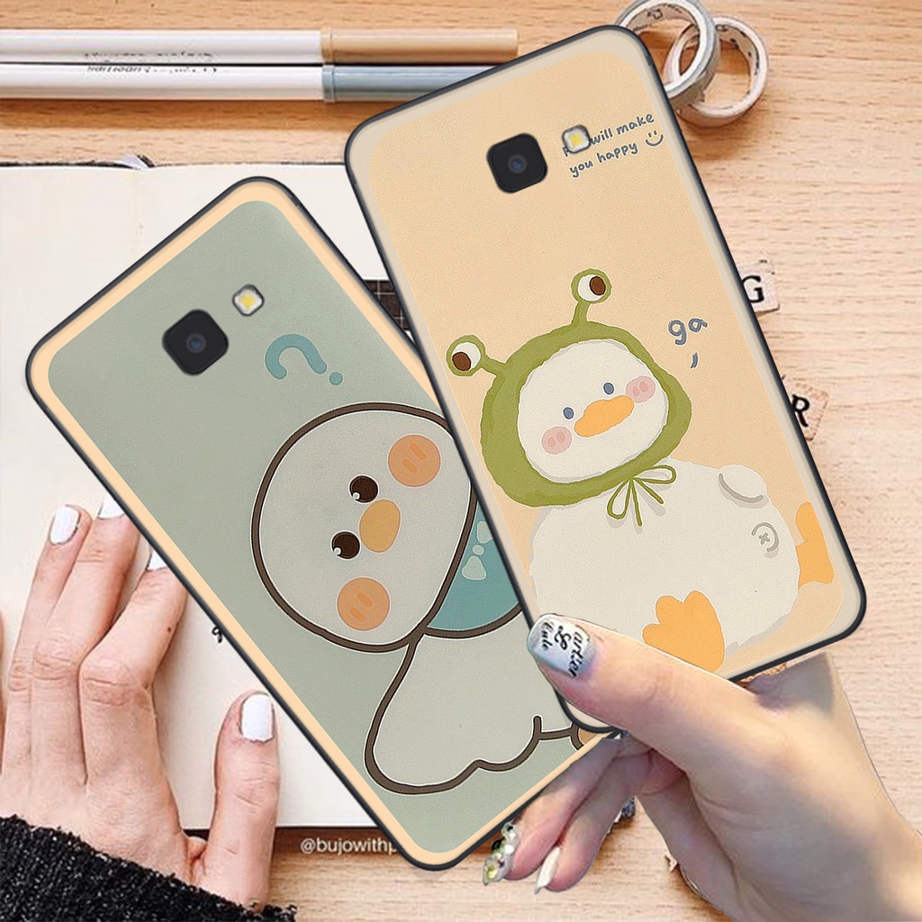 Ốp Samsung J4 Plus / J4 Core / J4+ bộ hình cute dễ thương gấu thỏ xinh xắn vẽ tay lạ mắt