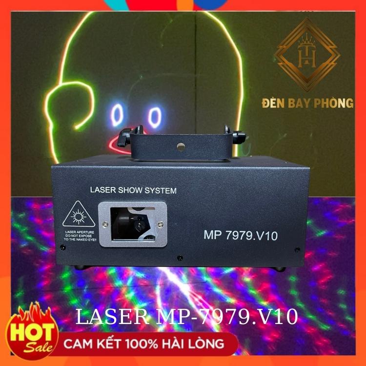 Đèn Laser MP7979 V10 Chính Hãng 1500 Hiệu Ứng Chiếu Hình Con Vịt 3D Ảo Diệu Dùng Cho Phòng Bay