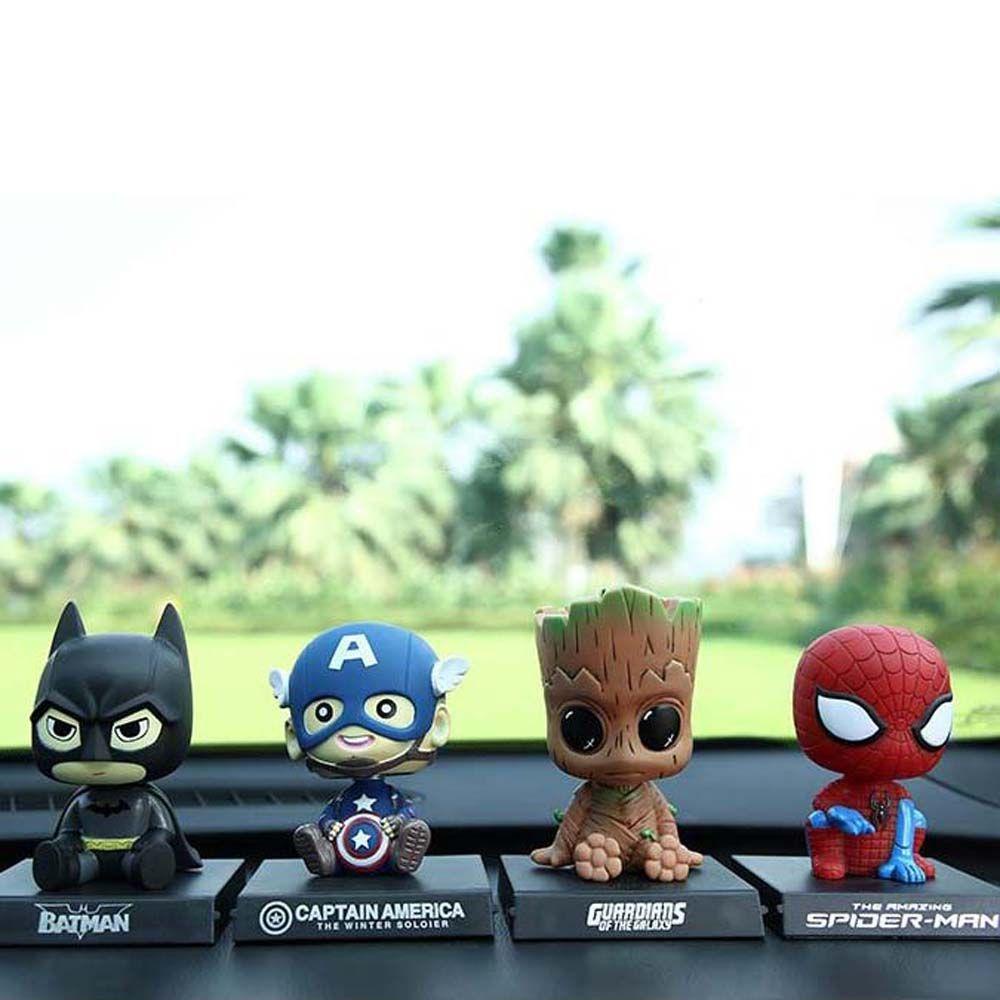 Đồ trang trí Nhân Vật Captain America Trang Trí Xe Hơi