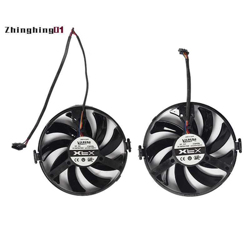 Set 2 Quạt Tản Nhiệt Chuyên Dụng Fdc10H12S9-C Dành Cho Radon Xfx R9 380 370 370x 380x