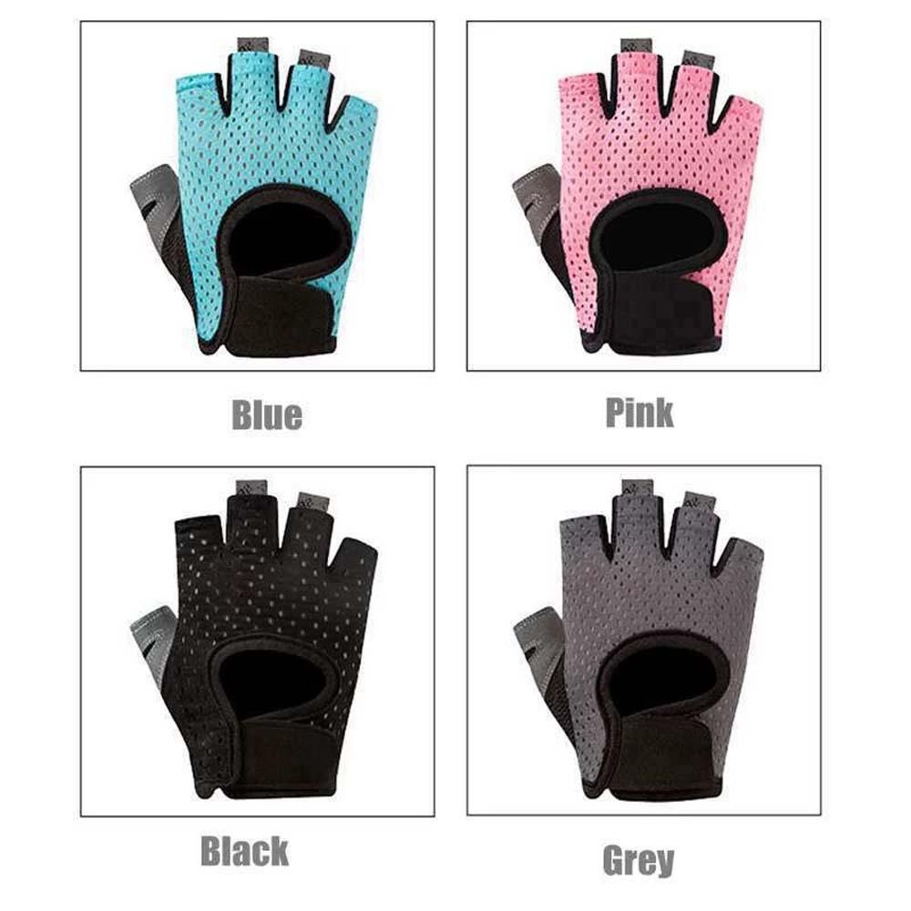 MXGOODS Găng Tay Thể Thao Hở Ngón Tập Yoga / Đạp Xe Thời Trang Mùa Hè Cho Nữ