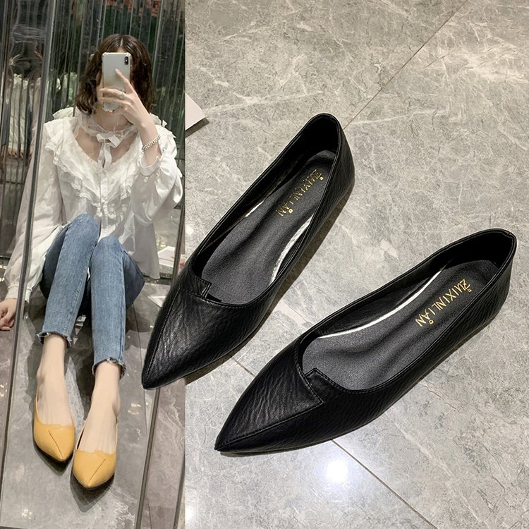 Giày Búp Bê Mũi Nhọn Đế Thấp Thời Trang Nữ Xinh Xắn | BigBuy360 - bigbuy360.vn