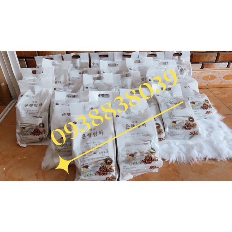 Ngũ cốc Hàn quốc trắng ít đường TEA CORPORATION 50 gói (date mới)