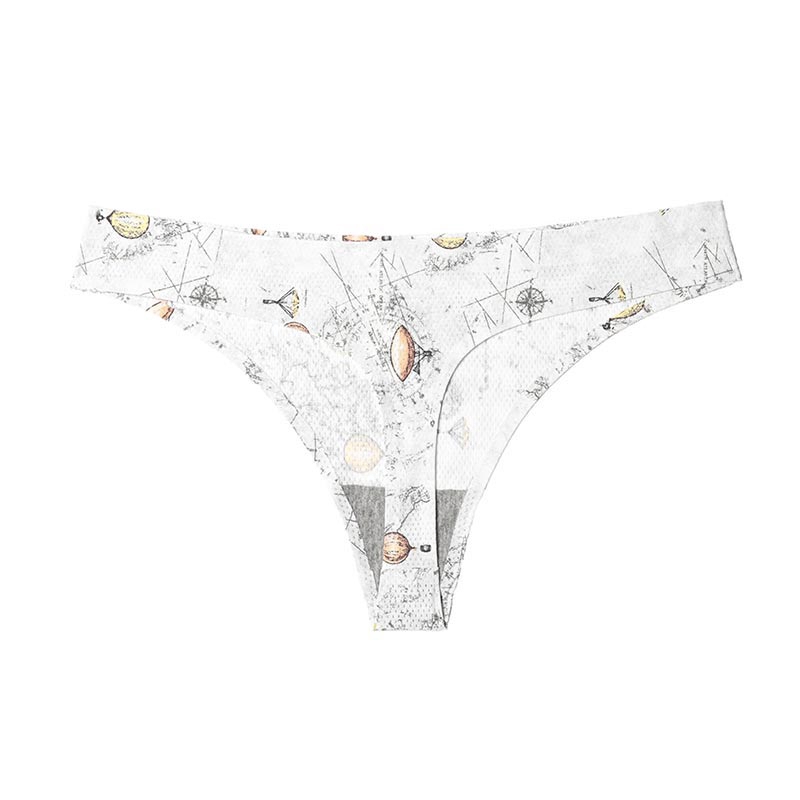 Quần lót lọt khe lưng thấp không lộ đường may thiết kế thoáng khí dành cho nữ