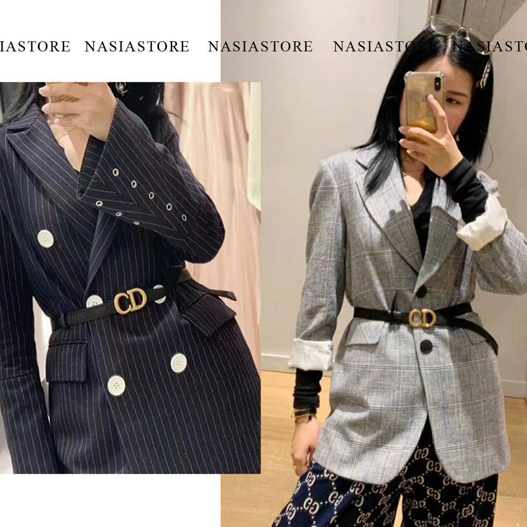 Đai váy nữ nhỏ 2cm Nasiatore - Thắt lưng nữ bản nhỏ nịt áo váy hàng cao cấp - Đai thắt áoTLSU14