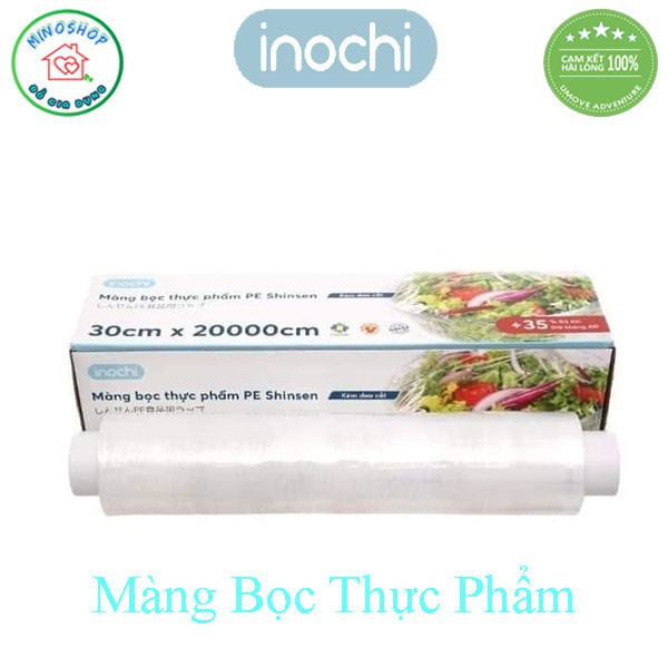 [3 Size] Màng Bọc Thực Phẩm PE Cao Cấp Giúp Bảo Quản Thực Phẩm An Toàn, Đảm Bảo