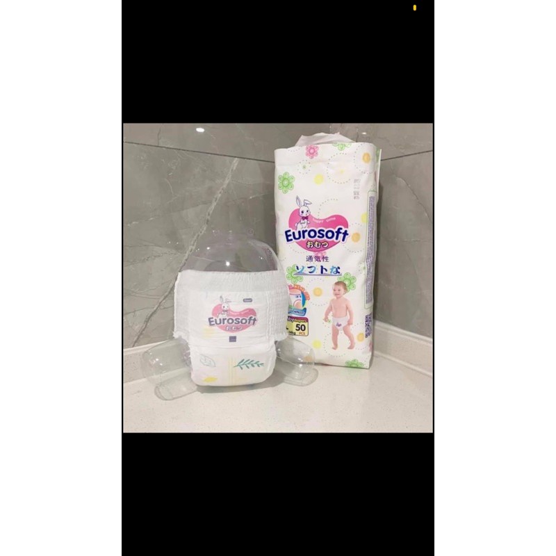 100 miếng Bỉm quần Nhật Eurosoft 100/M 100/L 100/Xl 100/XXl 100/XXXL