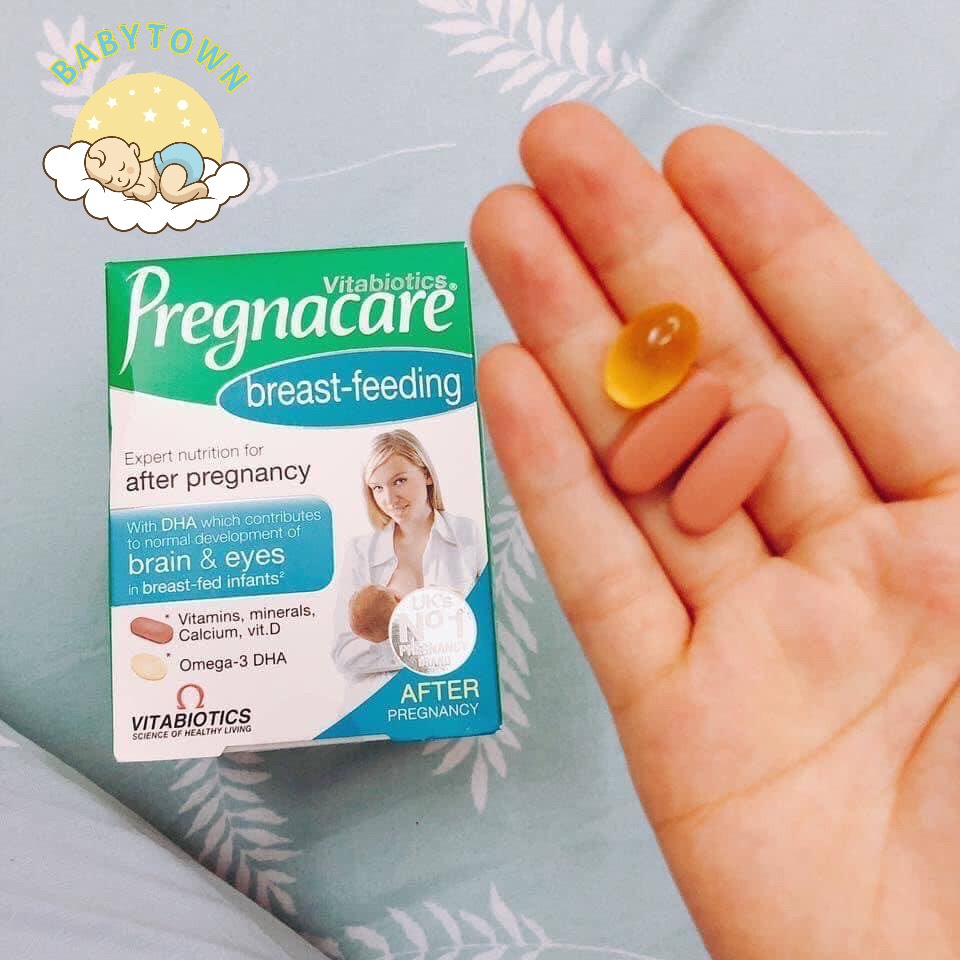 Vitamin tổng hợp Pregnacare Breast feeding Bú 84 viên Anh (Vitamin Bú)