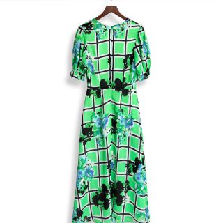 Đầm midi đuôi cá voan lụa Banan@