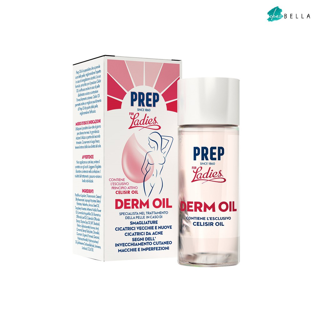 Dầu Dưỡng Ẩm Dành Riêng Cho Phái Đẹp Prep For Ladies Derm Oil 50ml - @chaobella